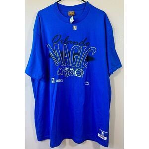 NWT Rare Vintage Orlando Magic NBA Basketball Nutmeg Blue Shirt Jersey Tee XL